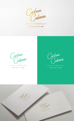 Carlson Cabana / California / Love Letters From Paradise | Logo Design by GLDesigns