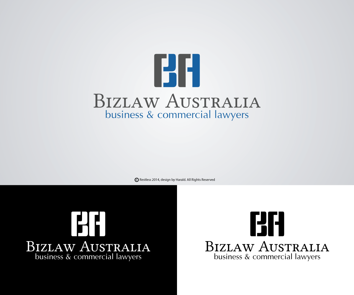 Logo Design by Restless for Bizlaw Australia Pty Limited | Design #3104890