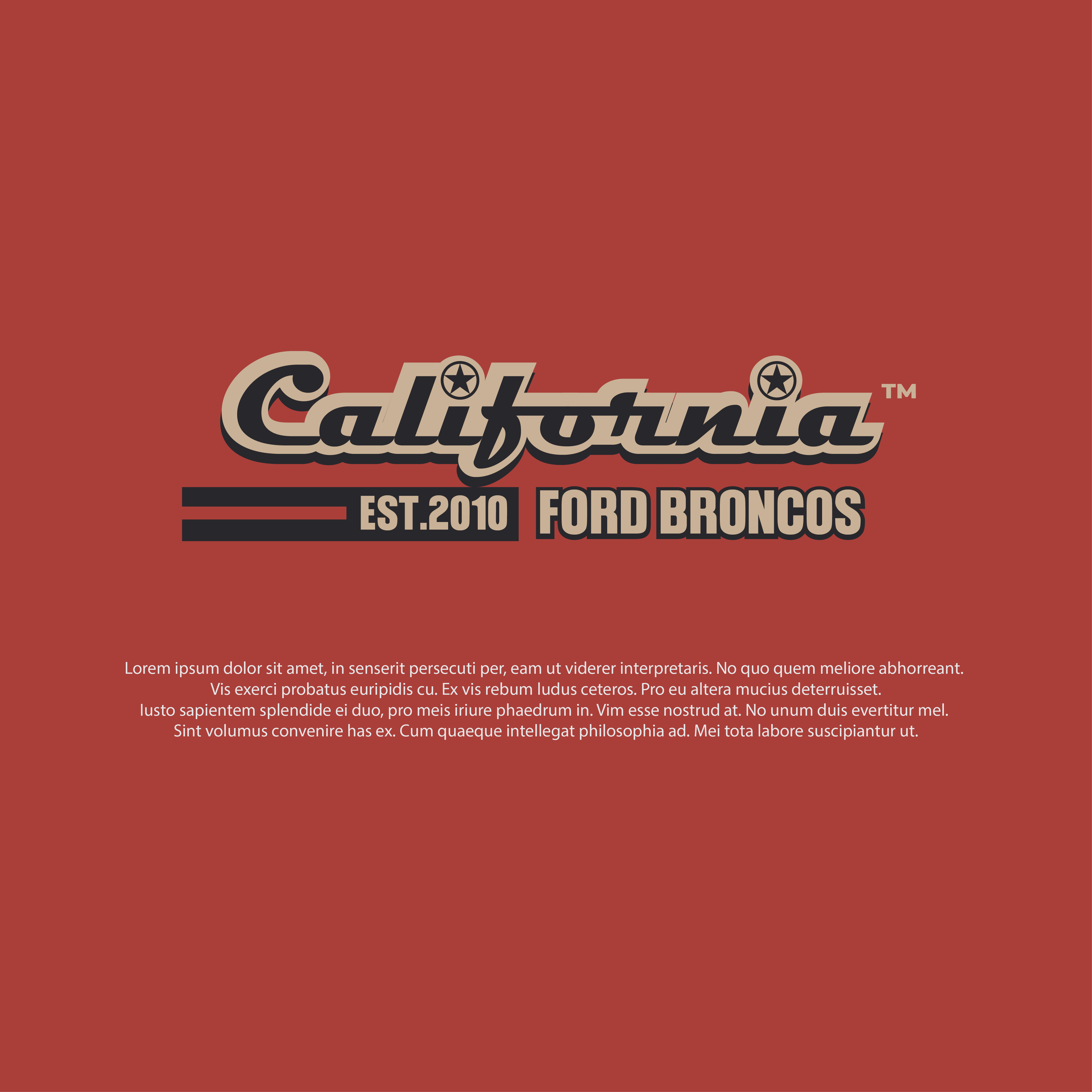 Logo Design by farady for California Ford Broncos | Design #26372815