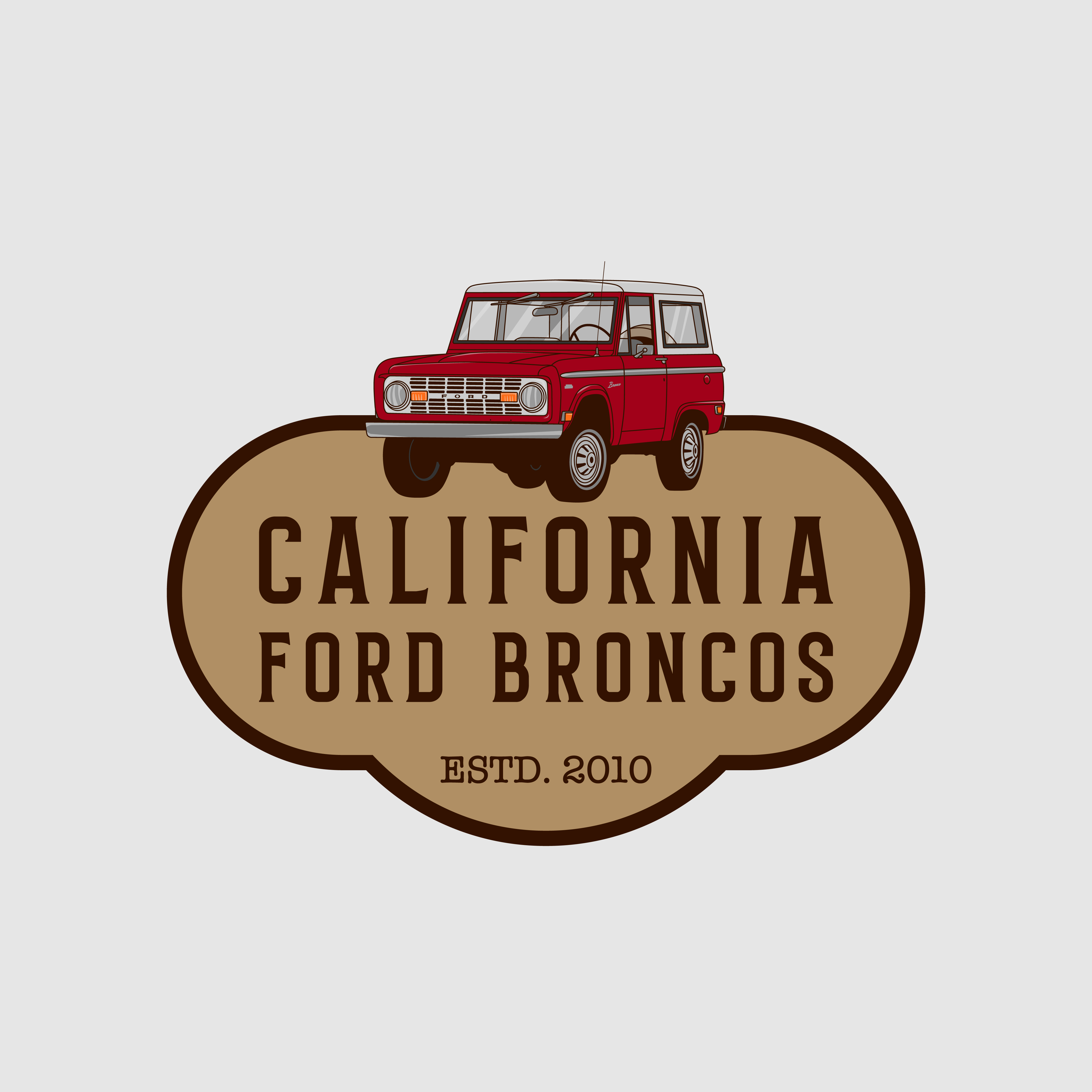 Logo Design by thedriftshop for California Ford Broncos | Design #26347079