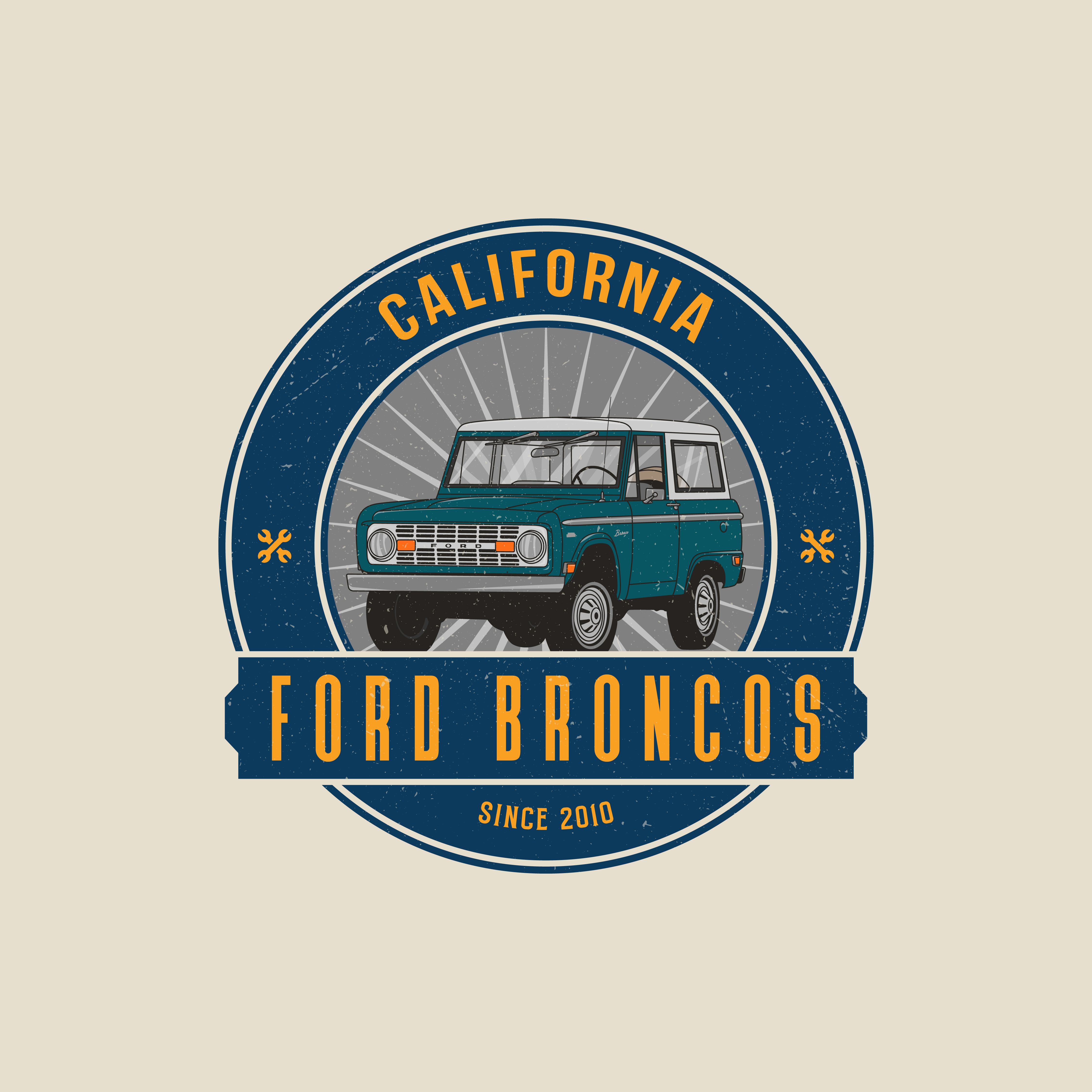 Logo-Design von thedriftshop für California Ford Broncos | Design #26348619