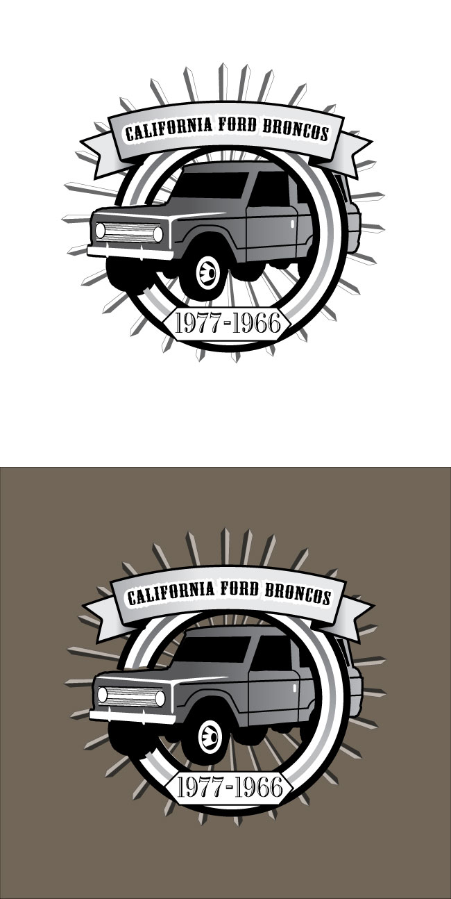 Logo Design by Wonderful design for California Ford Broncos | Design #26375094