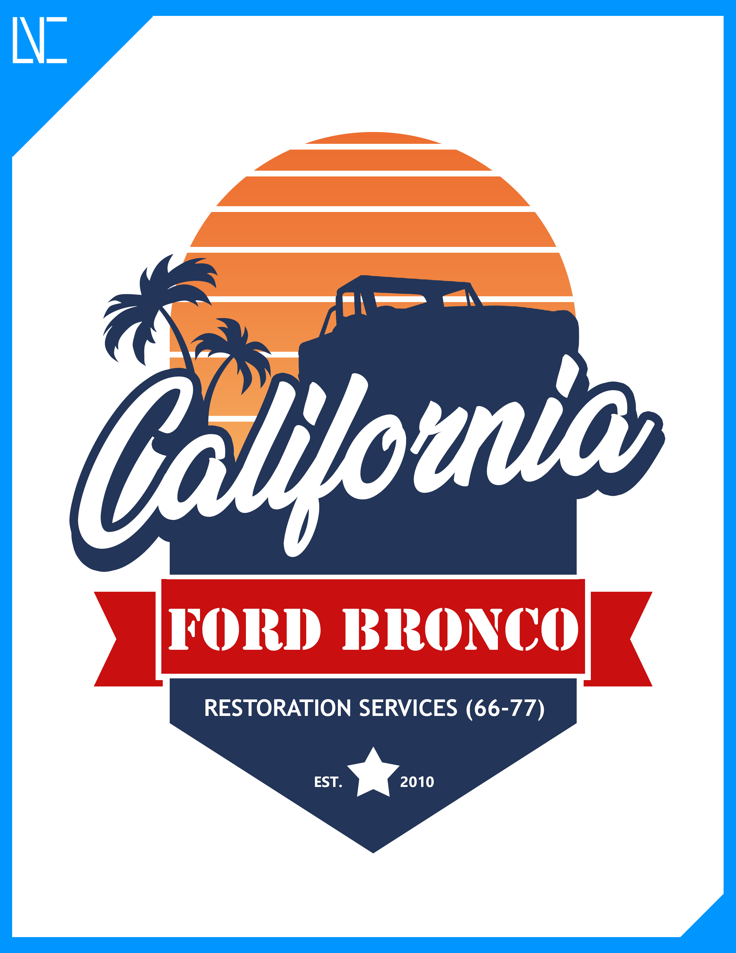 Logo Design by Laurence N. Corpuz for California Ford Broncos | Design #26347468