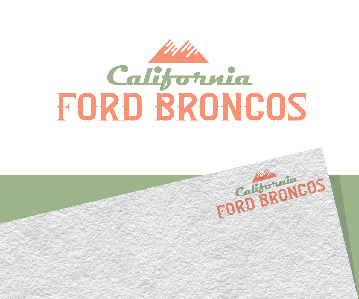 Logo Design by Jay Design for California Ford Broncos | Design #26341750