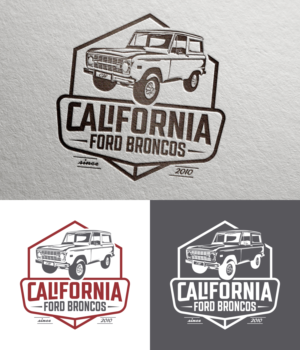 California Ford Broncos | Logo Design by ACK Design