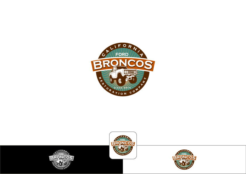 Logo Design by ~idiaz~ for California Ford Broncos | Design #26354059