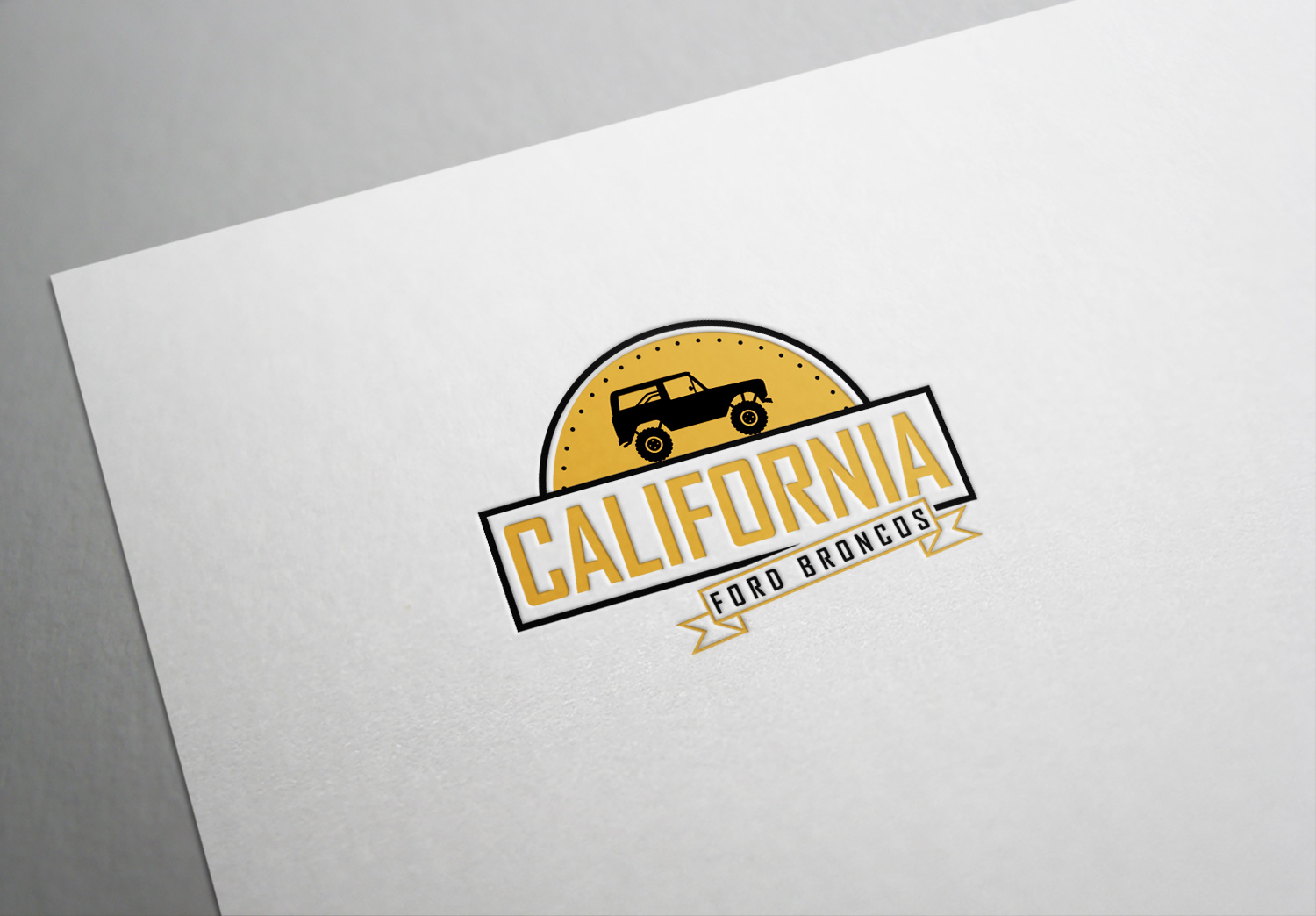 Logo Design by Deziners Zone for California Ford Broncos | Design #26341067
