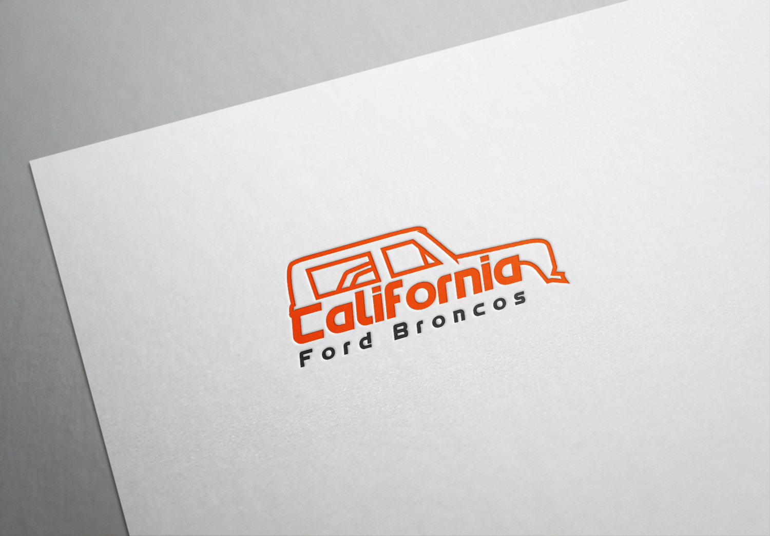 Logo Design by Deziners Zone for California Ford Broncos | Design #26341070
