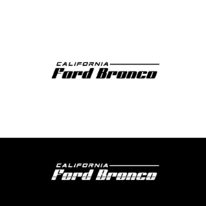 Logo Design by objects for California Ford Broncos | Design: #26339839