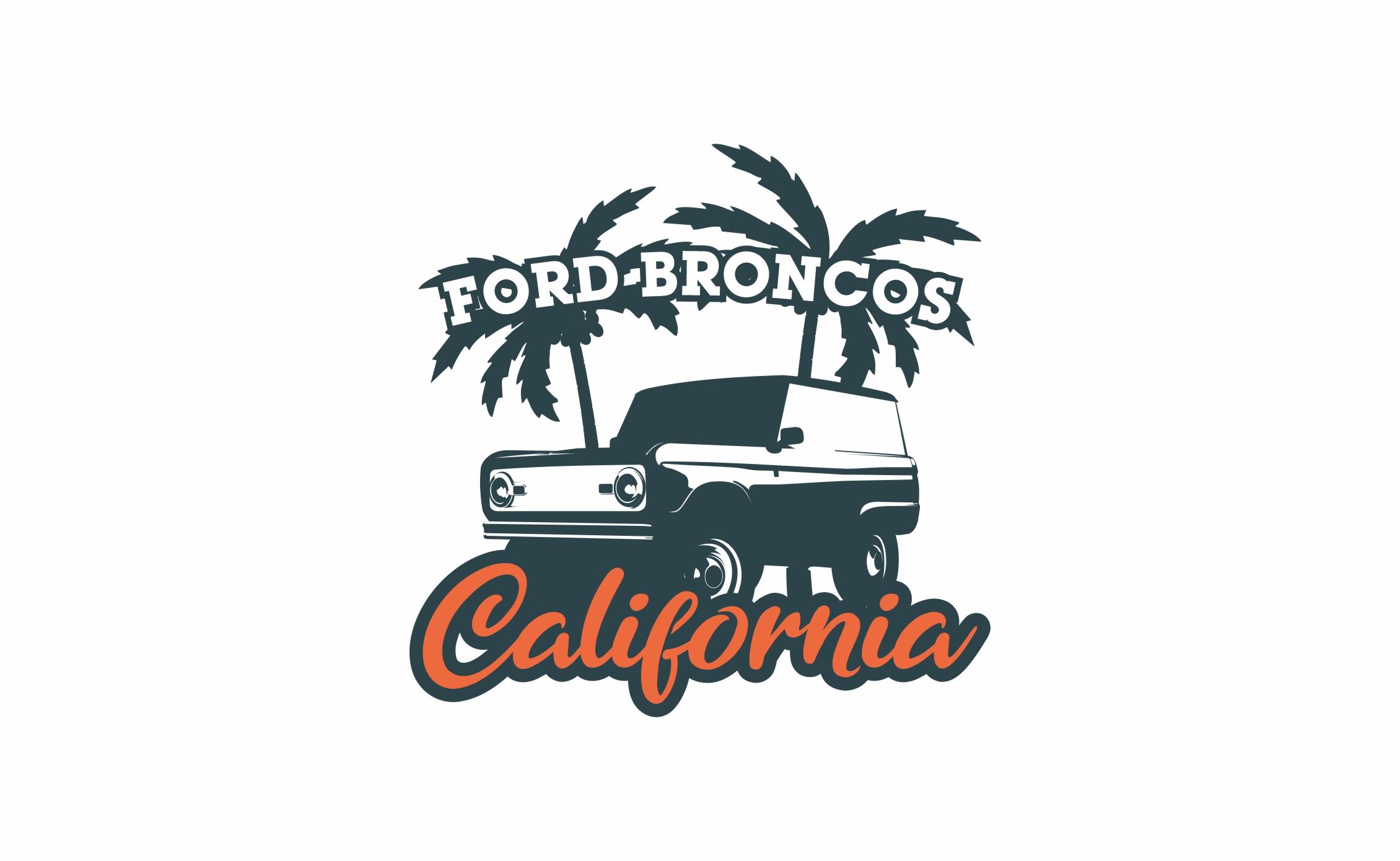 Logo Design by Rizal Bagus for California Ford Broncos | Design #26374605