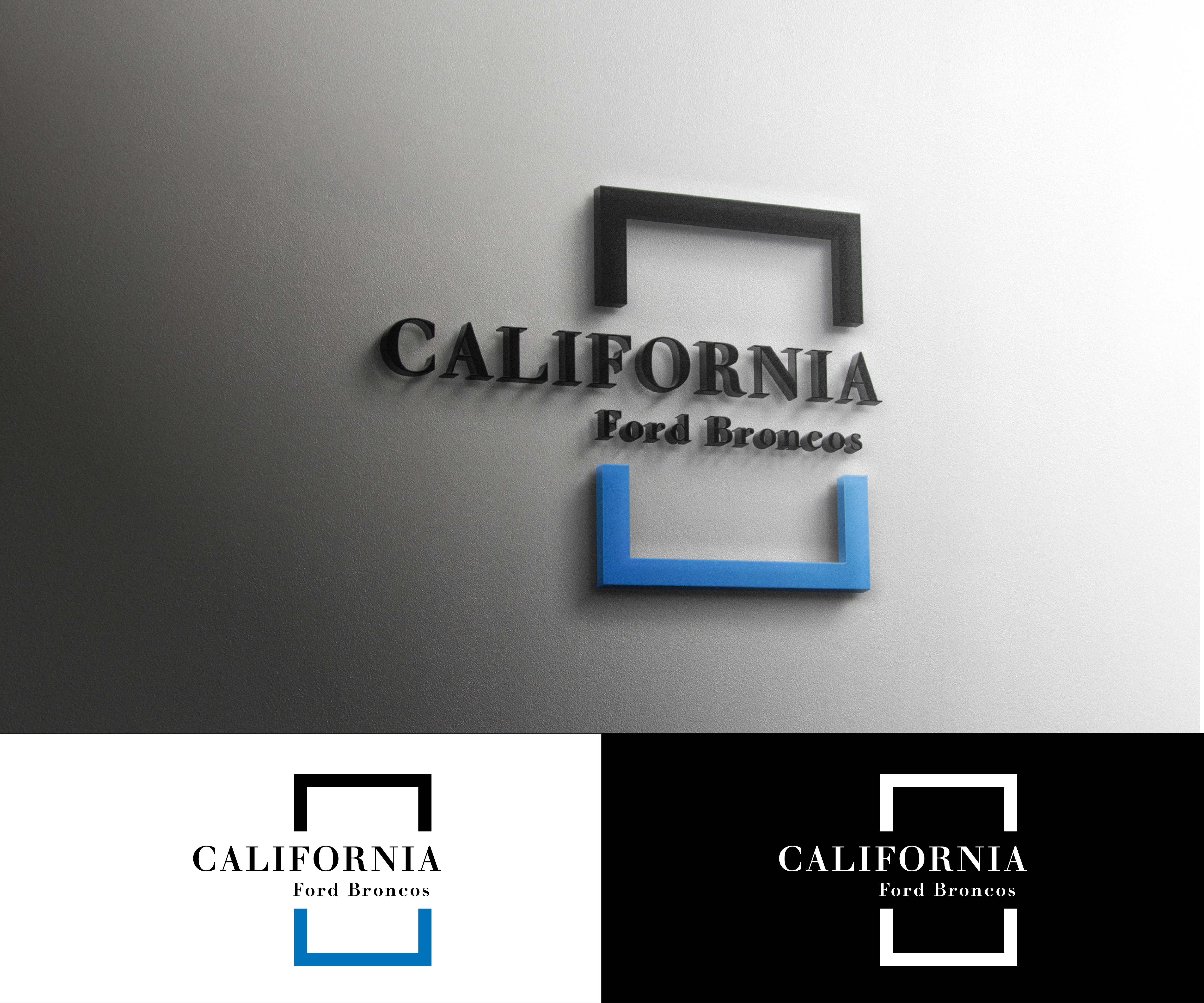 Logo Design by Jester B for California Ford Broncos | Design #26374033