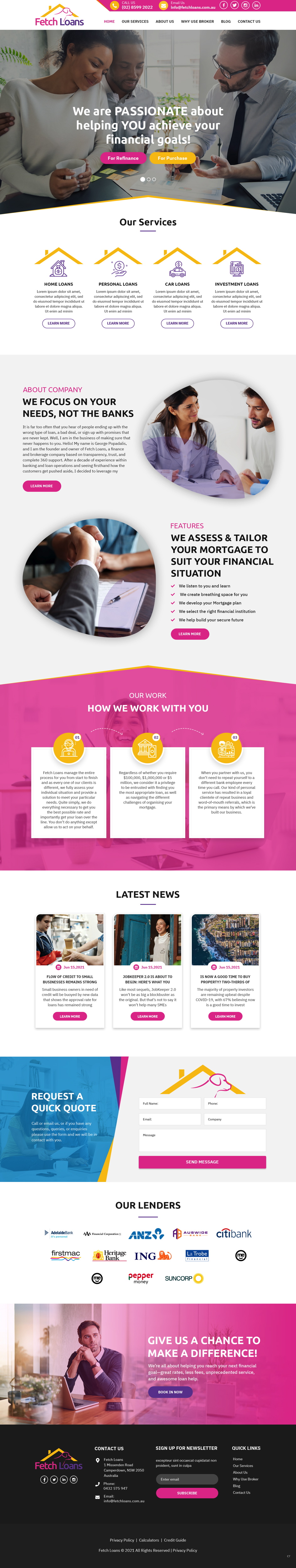 Web Design by pb for this project | Design #26350118
