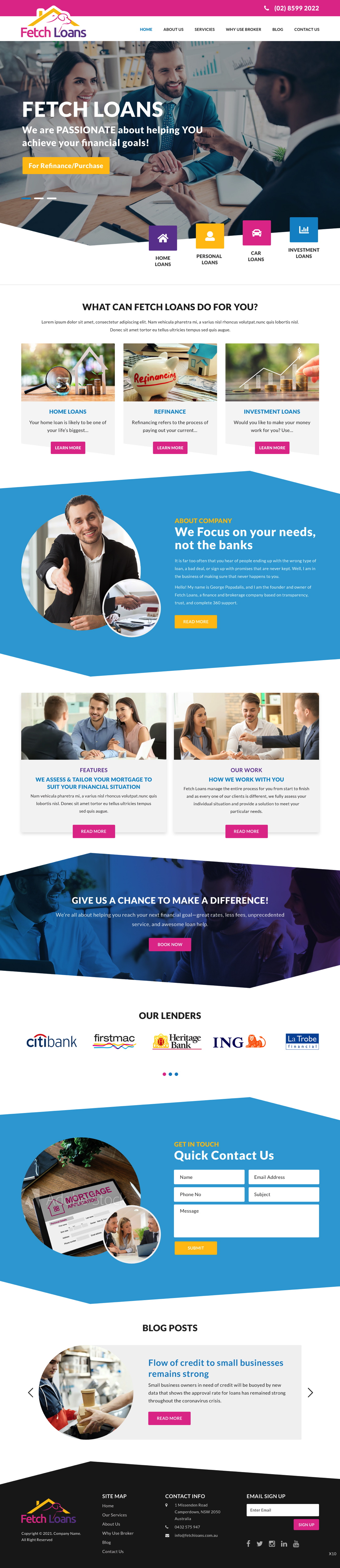 Web Design by pb for this project | Design #26350120