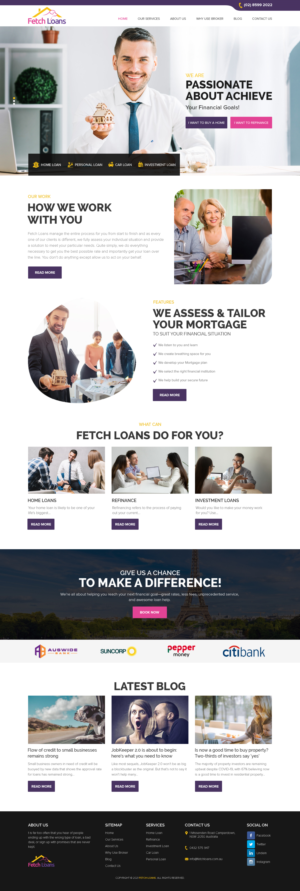 Web Design by sai.designer87 for this project | Design #26342205