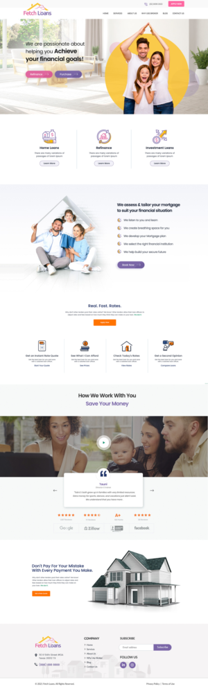 Web Design by Shijo John for this project | Design #26355745