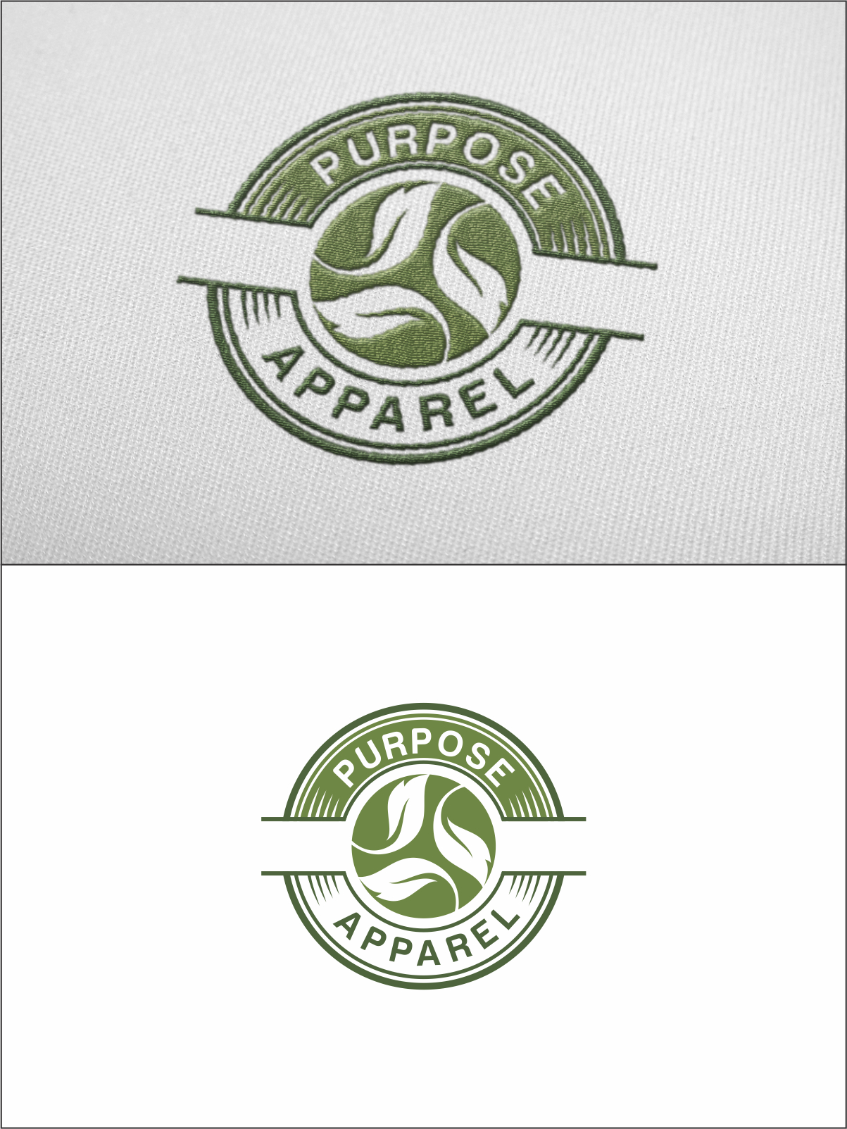 Logo Design by Robert Macwan for Purpose Apparel | Design #26349530