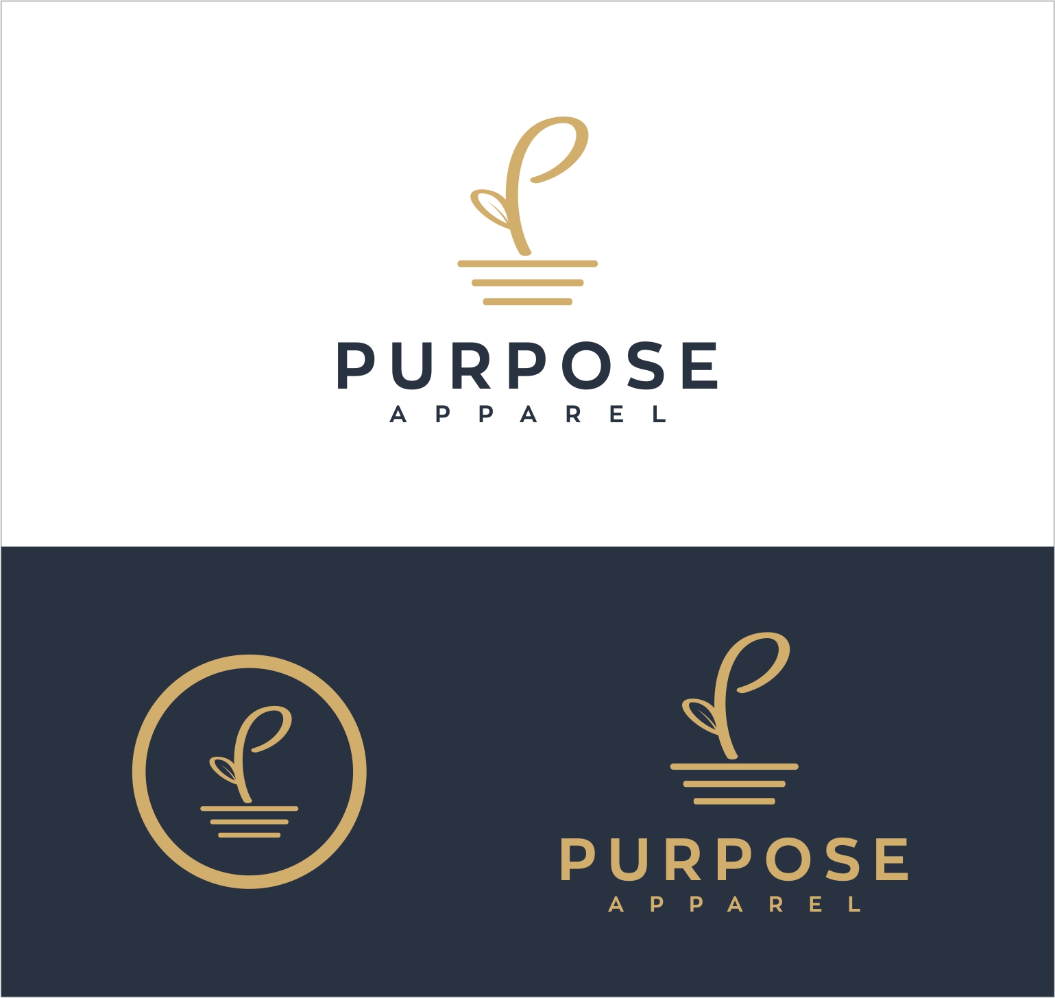 Logo Design by Prakash_arts for Purpose Apparel | Design #26346621
