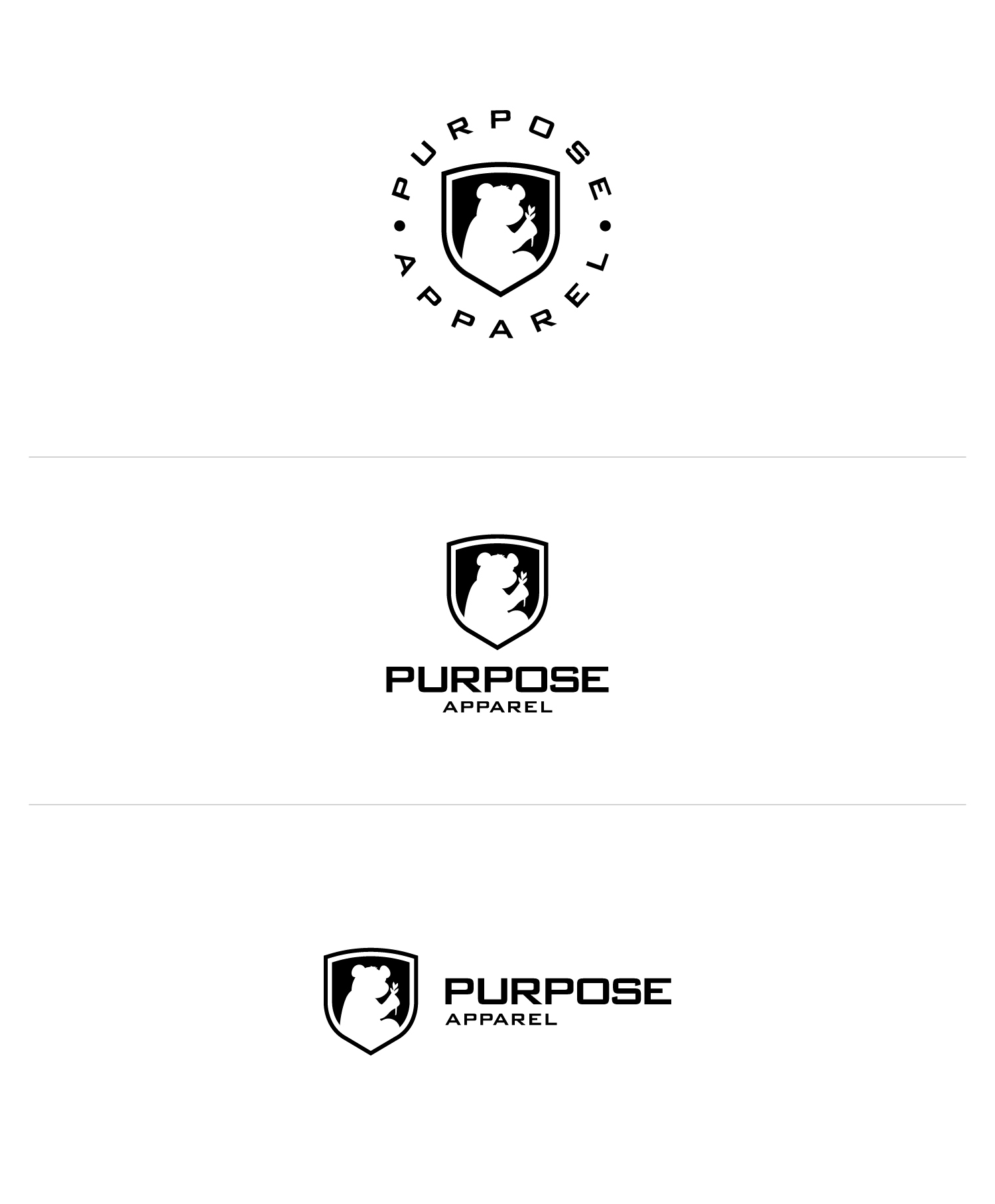 Logo Design by Namita for Purpose Apparel | Design #26360846