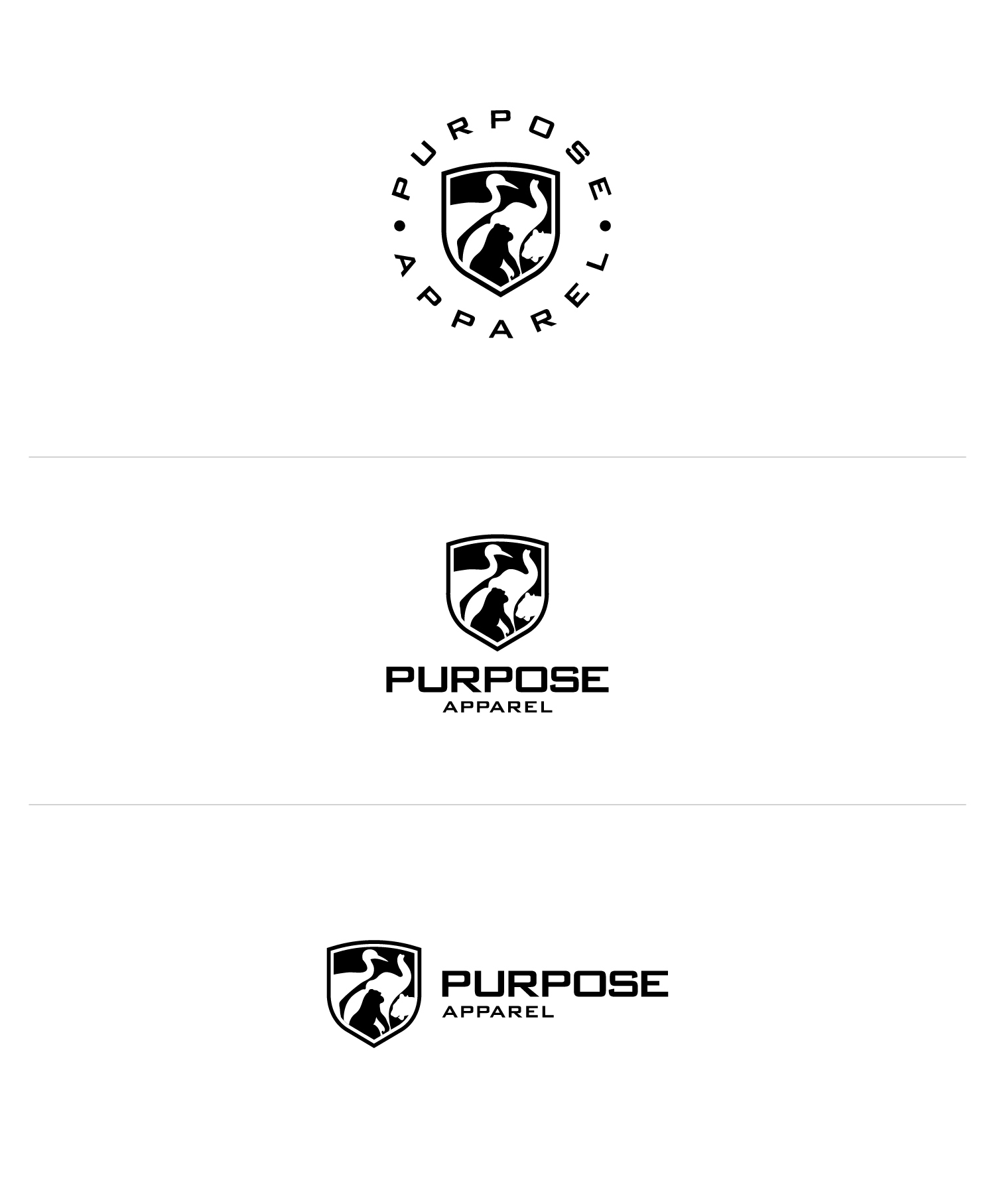 Logo Design by Namita for Purpose Apparel | Design #26360848
