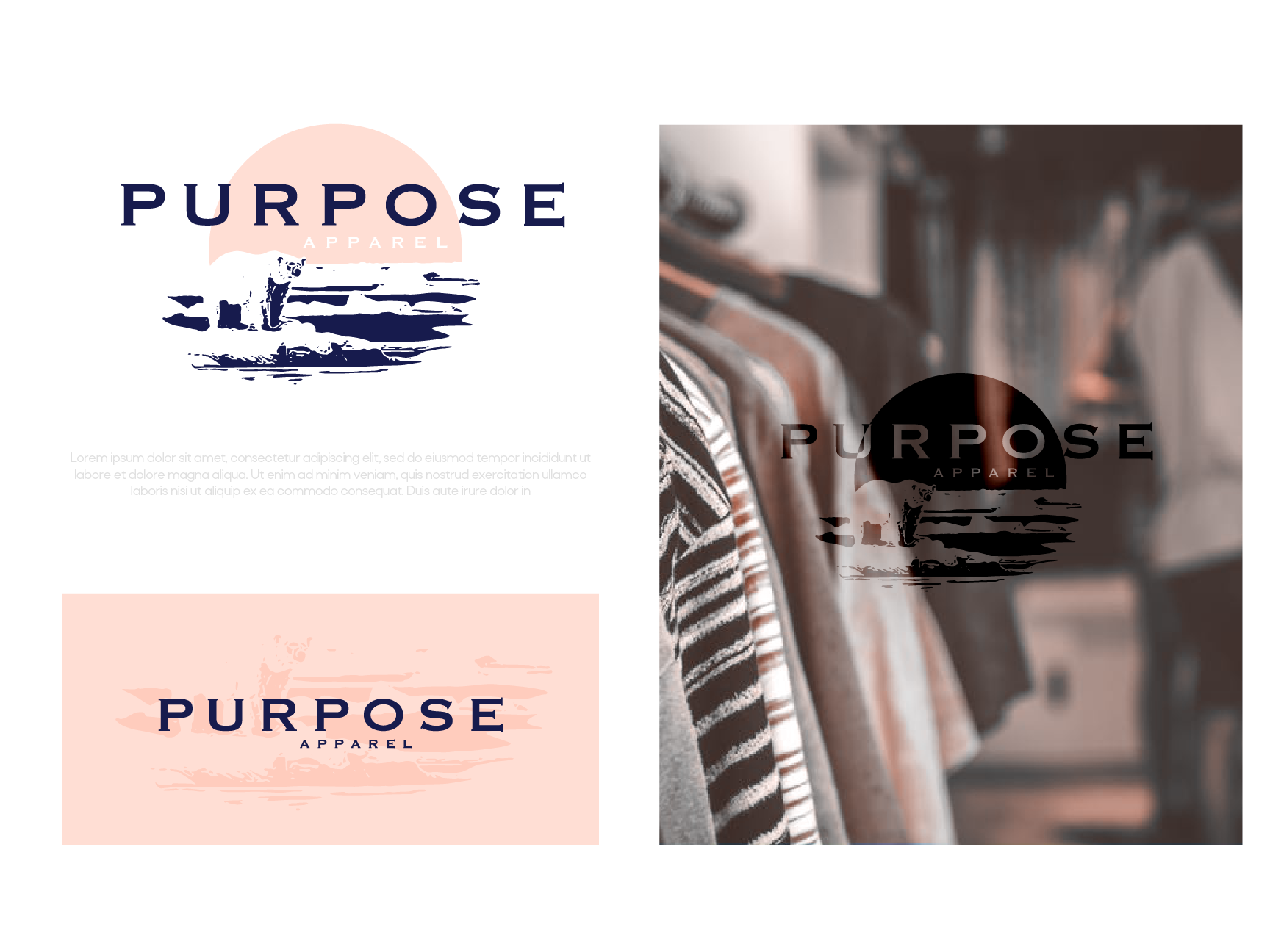 Logo Design by JTdsign for Purpose Apparel | Design #26356138