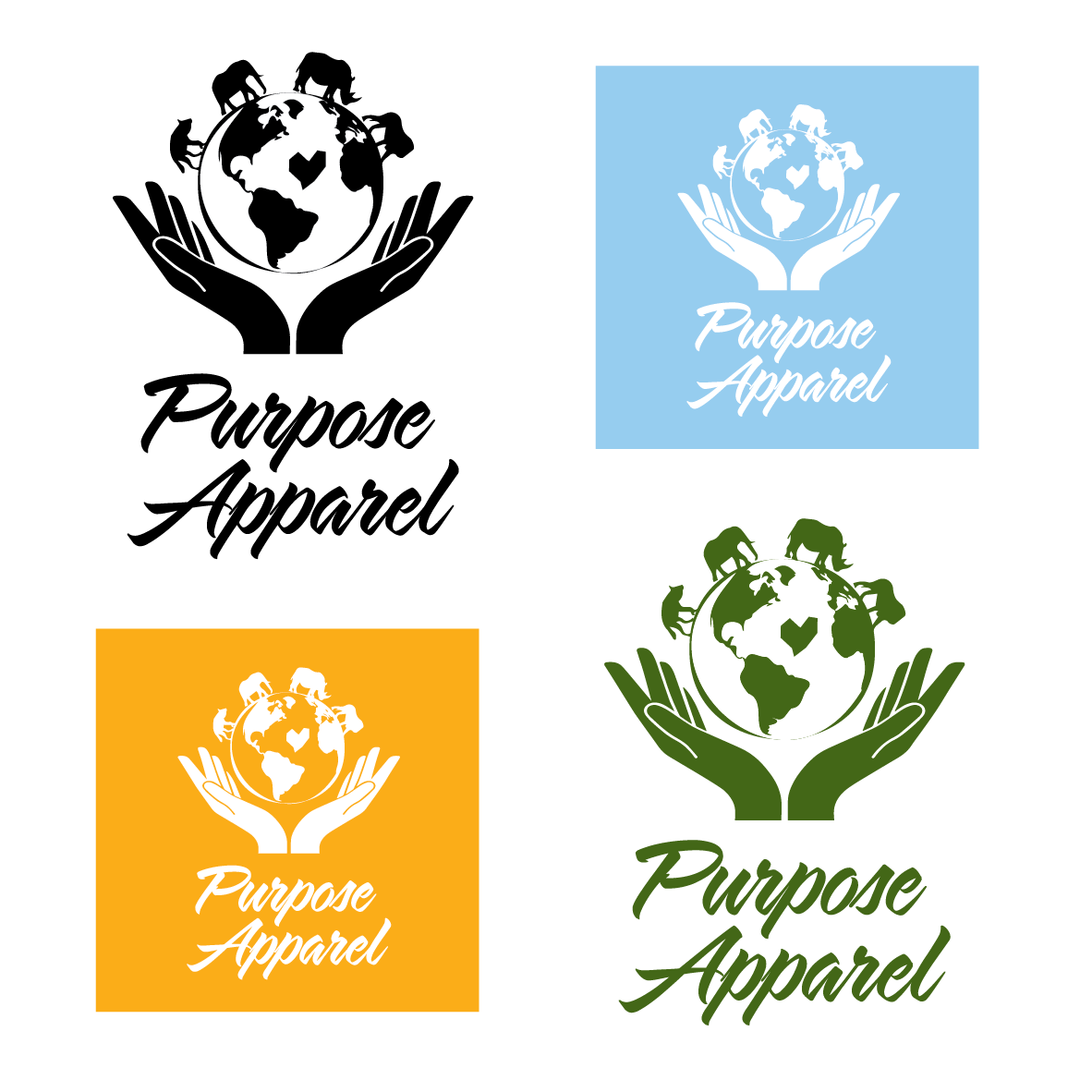 Logo Design by Kimh for Purpose Apparel | Design #26353565