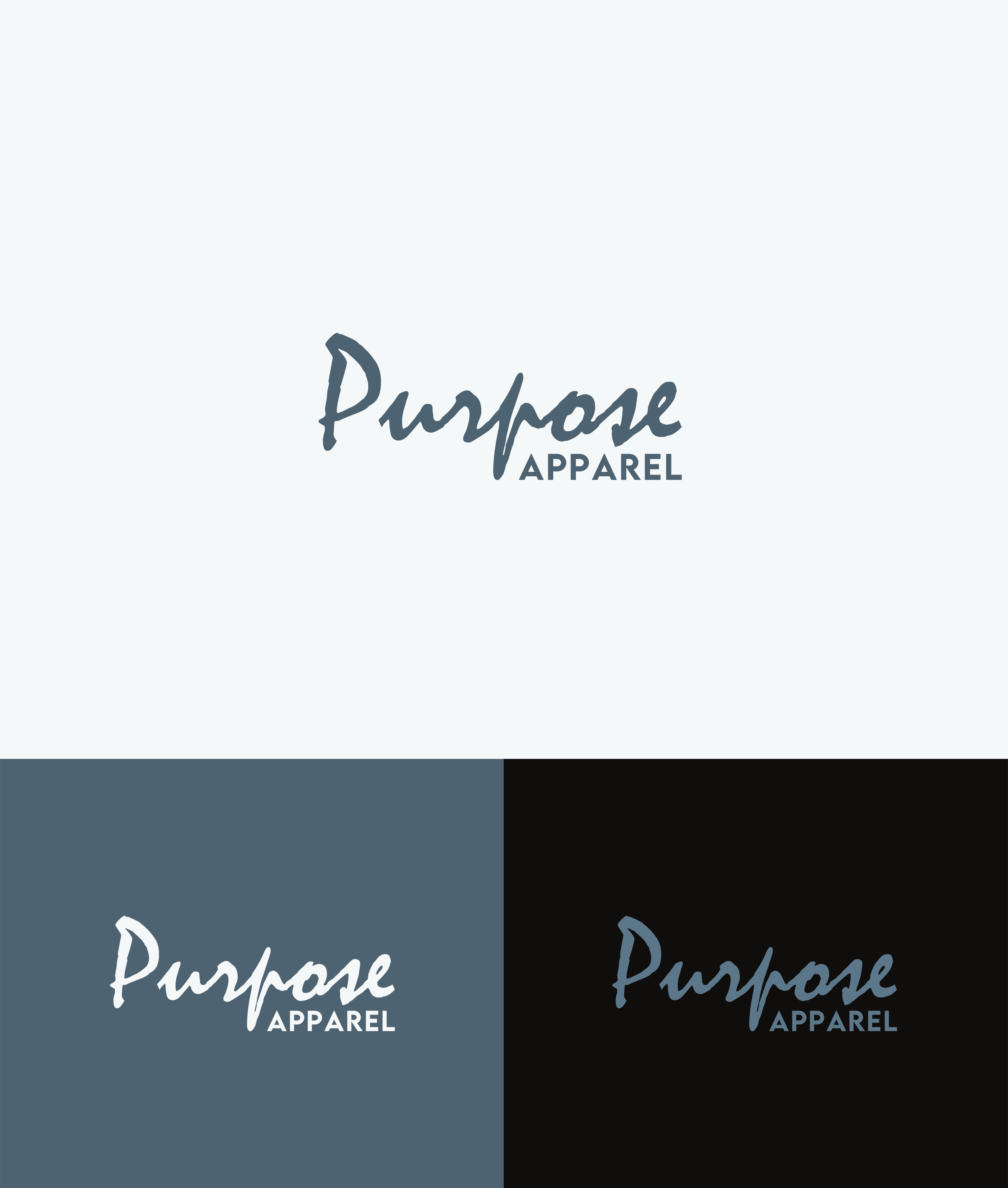 Design de Logo par Ana Gocheva pour Purpose Apparel | Design #26338945