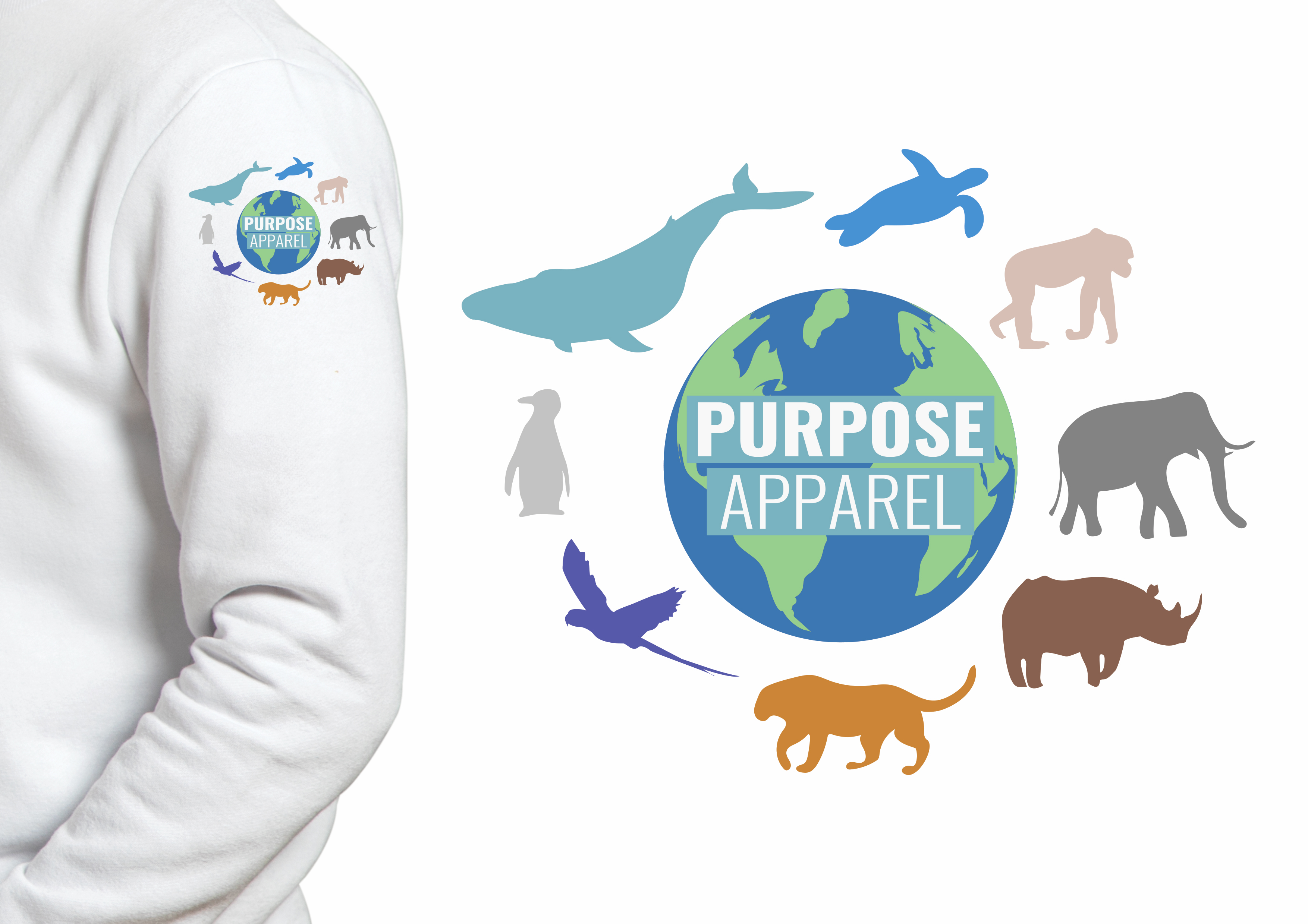 Diseño de Logo por EnvyRand para Purpose Apparel | Diseño #26353913