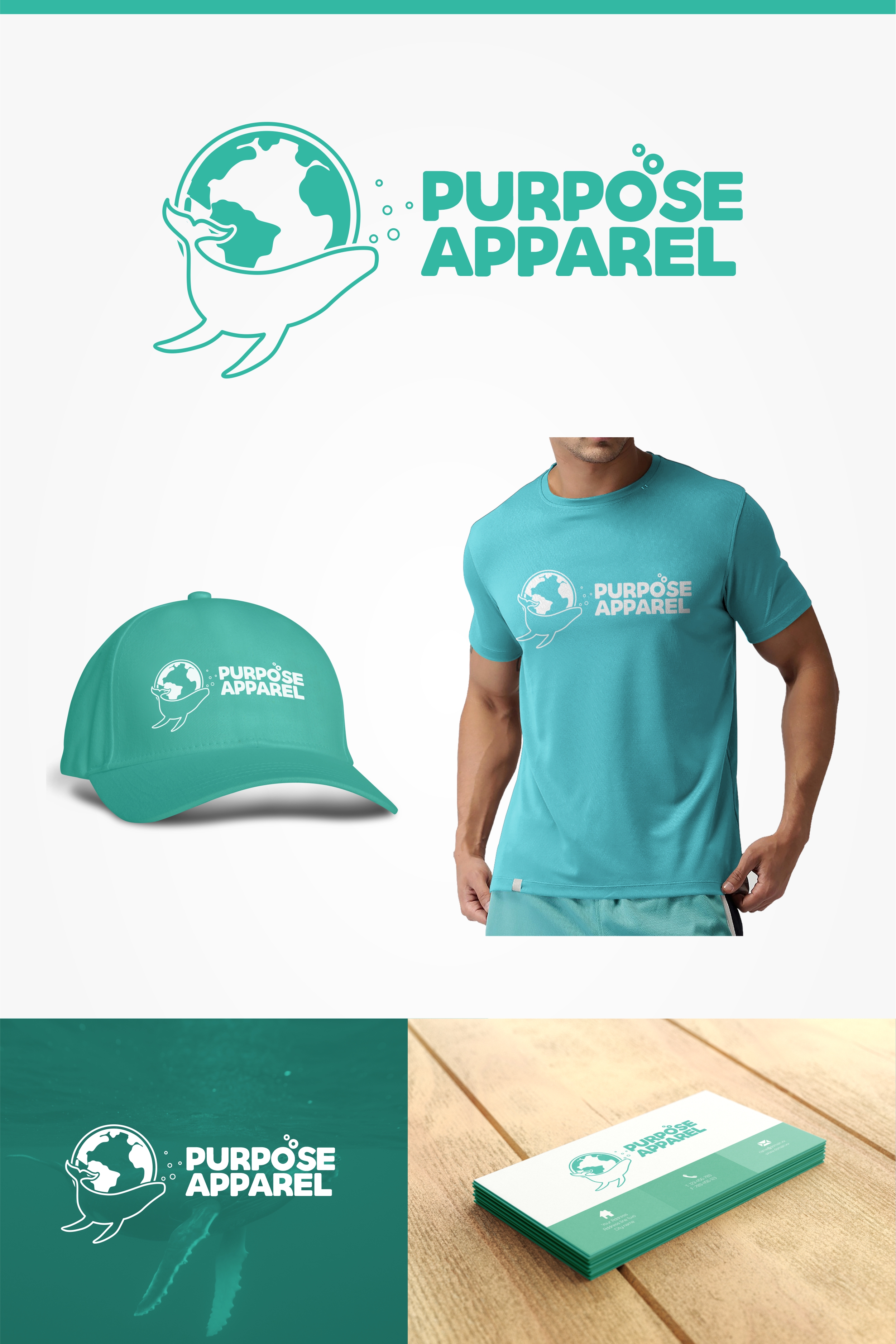 Logo Design by alexunisul for Purpose Apparel | Design #26356539