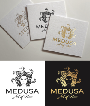 Medusa Art of Hair | Logo Design by ACK Design