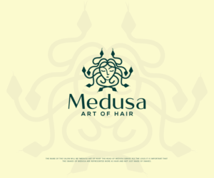 Medusa Art of Hair | Logo Design by ecorokerz