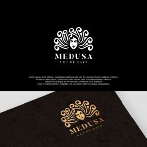 Medusa Art of Hair | Logo Design by Farqaleit™