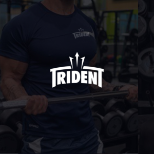 The only text i would want is TRIDENT | Logo Design by ideaz2050