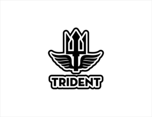 The only text i would want is TRIDENT | Logo Design by BNdesigner
