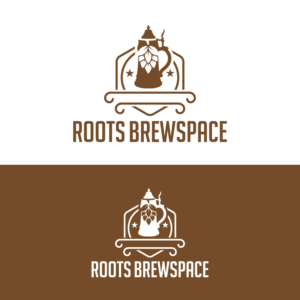 Roots BrewSpace | Logo Design by Graphic Bricks