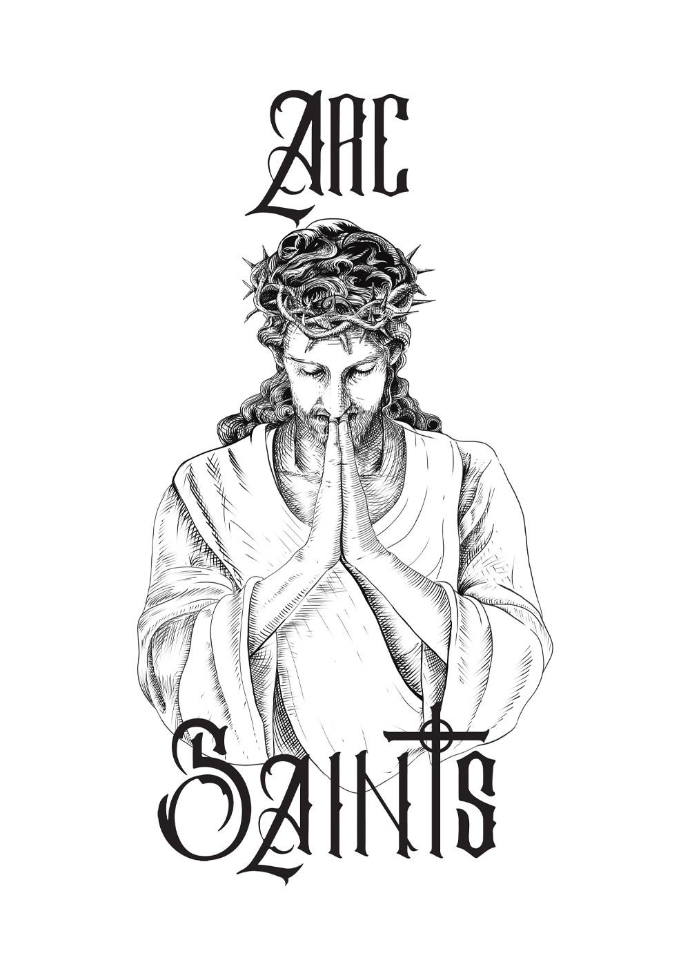 T-shirt Design by D@rts for Arc&Saints  | Design #26368144
