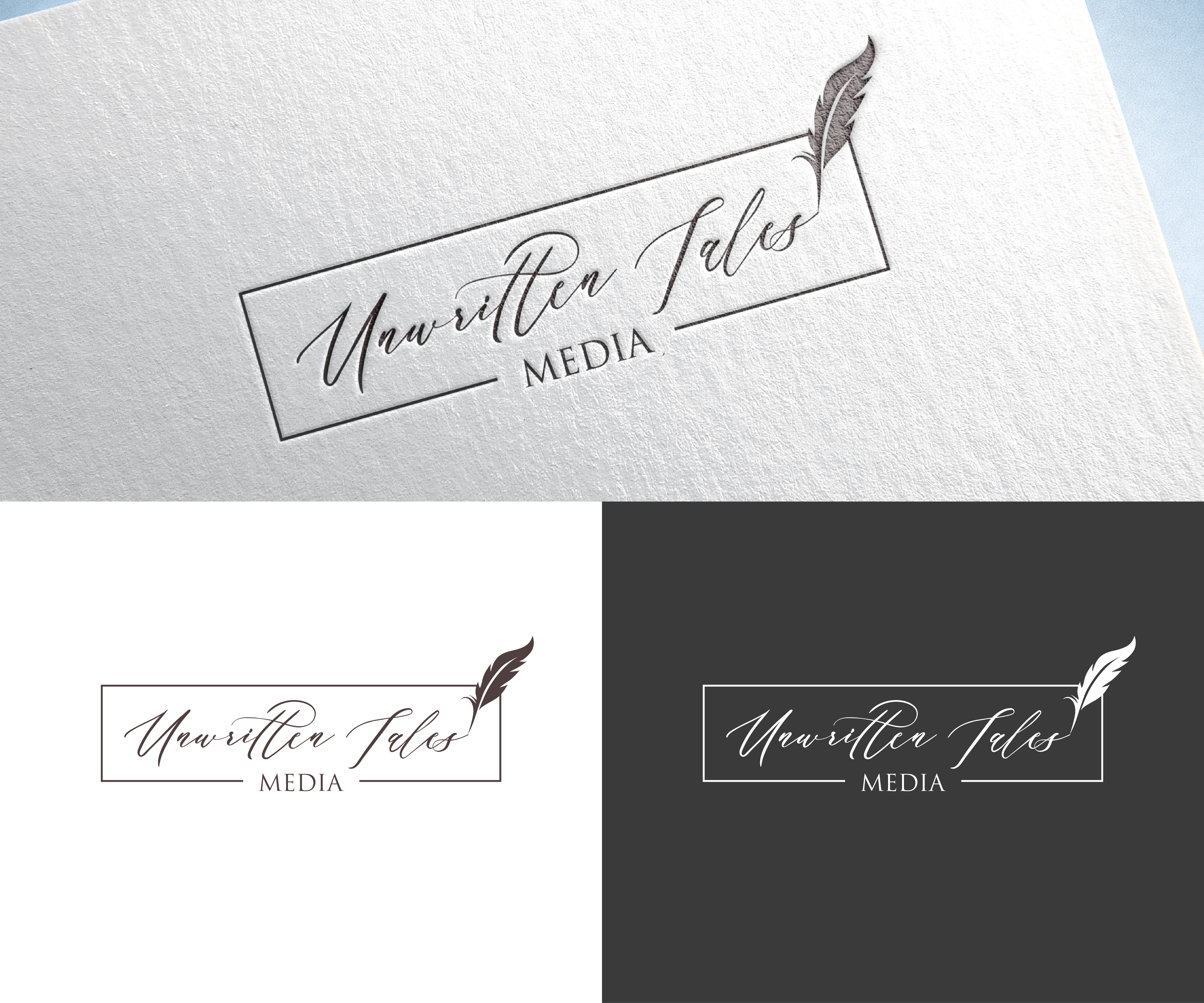 Logo-Design von johnronielgomez für Unwritten Tales Media | Design #26343713