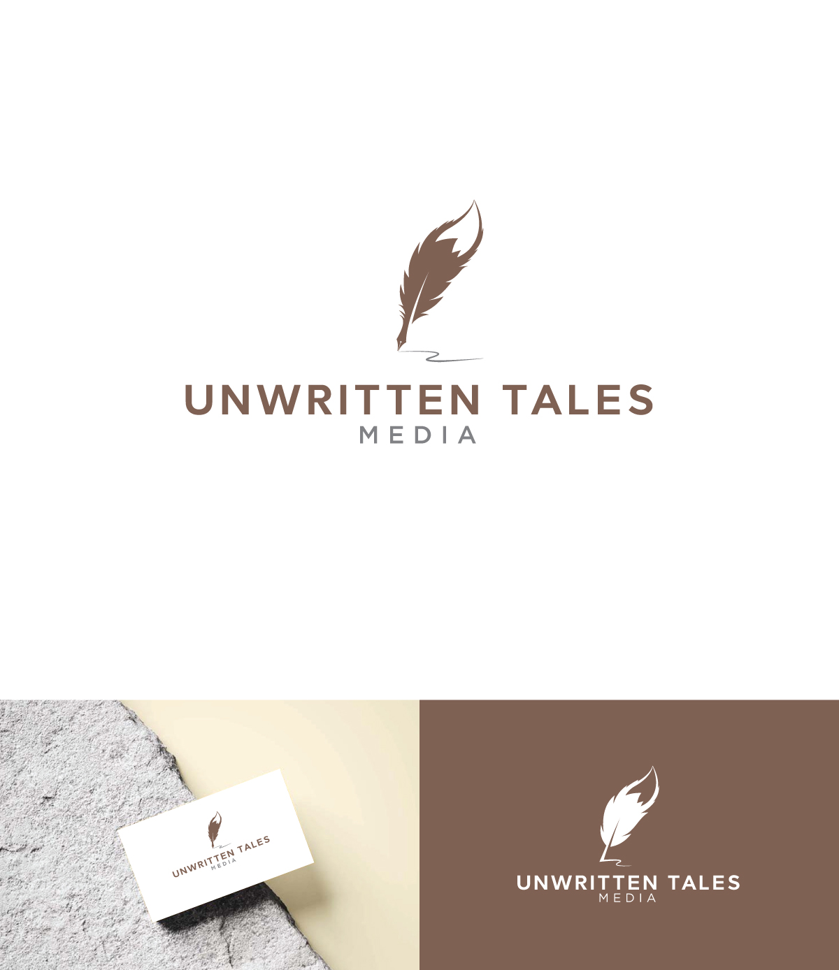 Diseño de Logo por ecorokerz para Unwritten Tales Media | Diseño #26346216