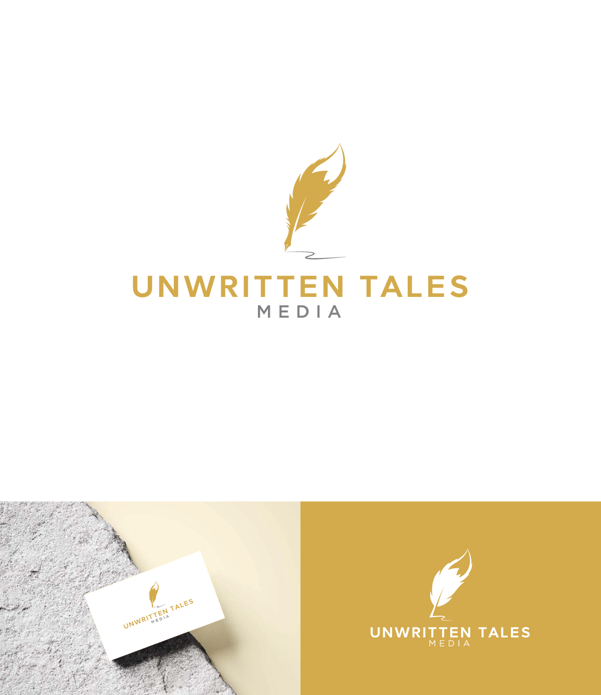 Diseño de Logo por ecorokerz para Unwritten Tales Media | Diseño #26346219