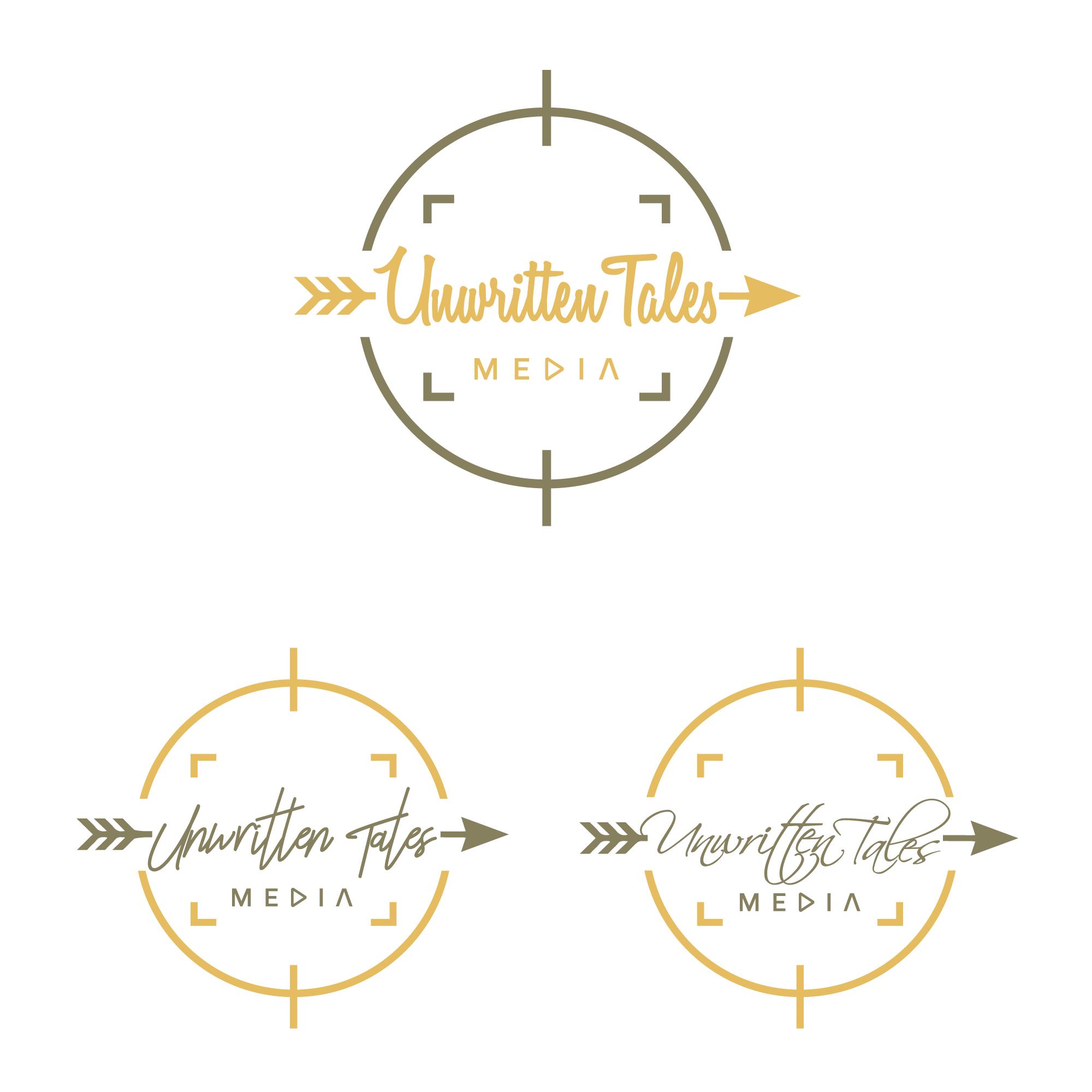 Logo-Design von Zak deZign für Unwritten Tales Media | Design #26344862