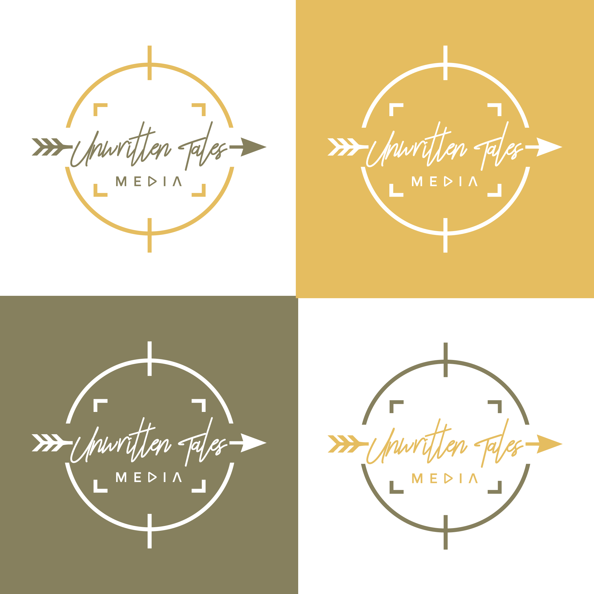 Logo Design by Zak deZign for Unwritten Tales Media | Design: #26352102