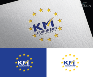 KM European Logistics Ltd | Logo-Design von Dot Design 3