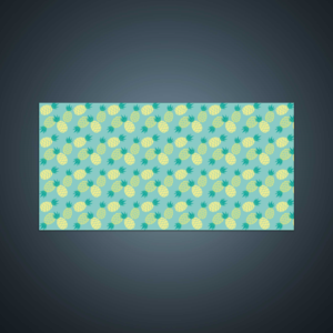 Tropical, Pineapple themed golf towel | Graphic Design by falcon.wings