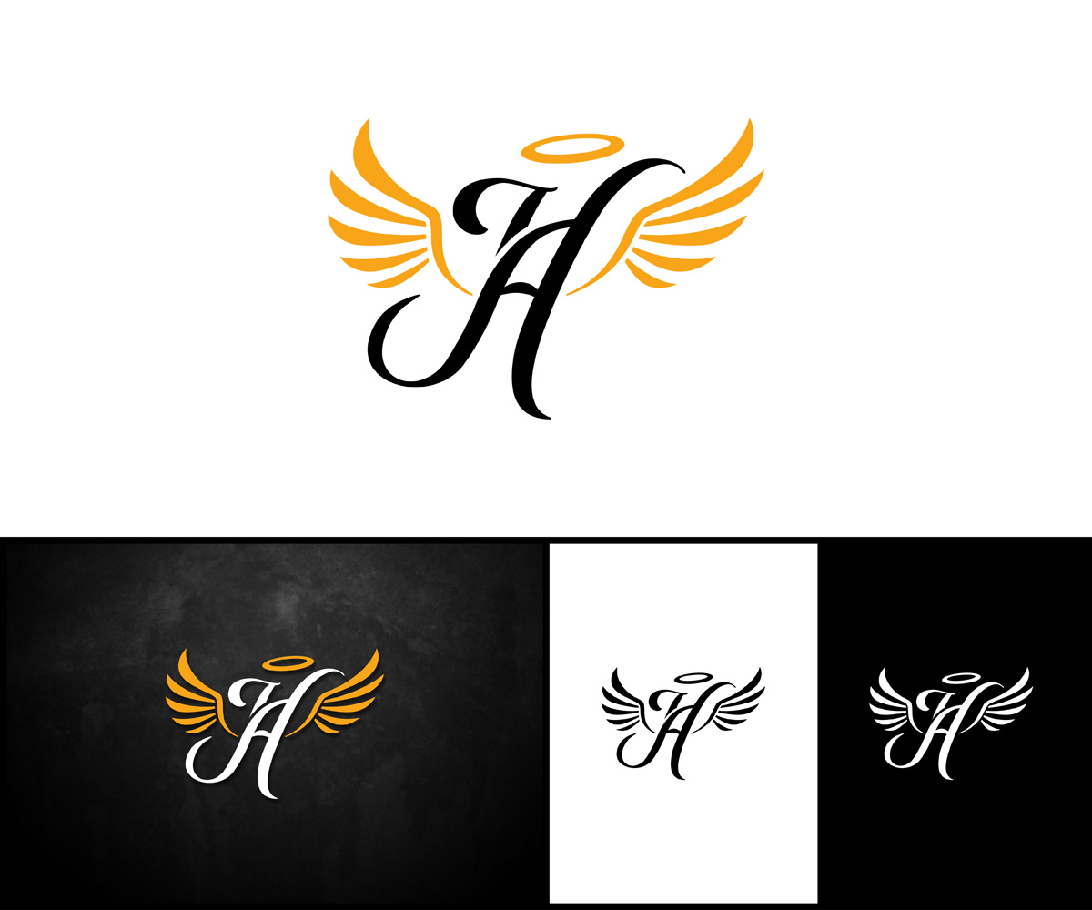 Logo Design by MoonFeather for Hands On Angel LLC | Design #26341707