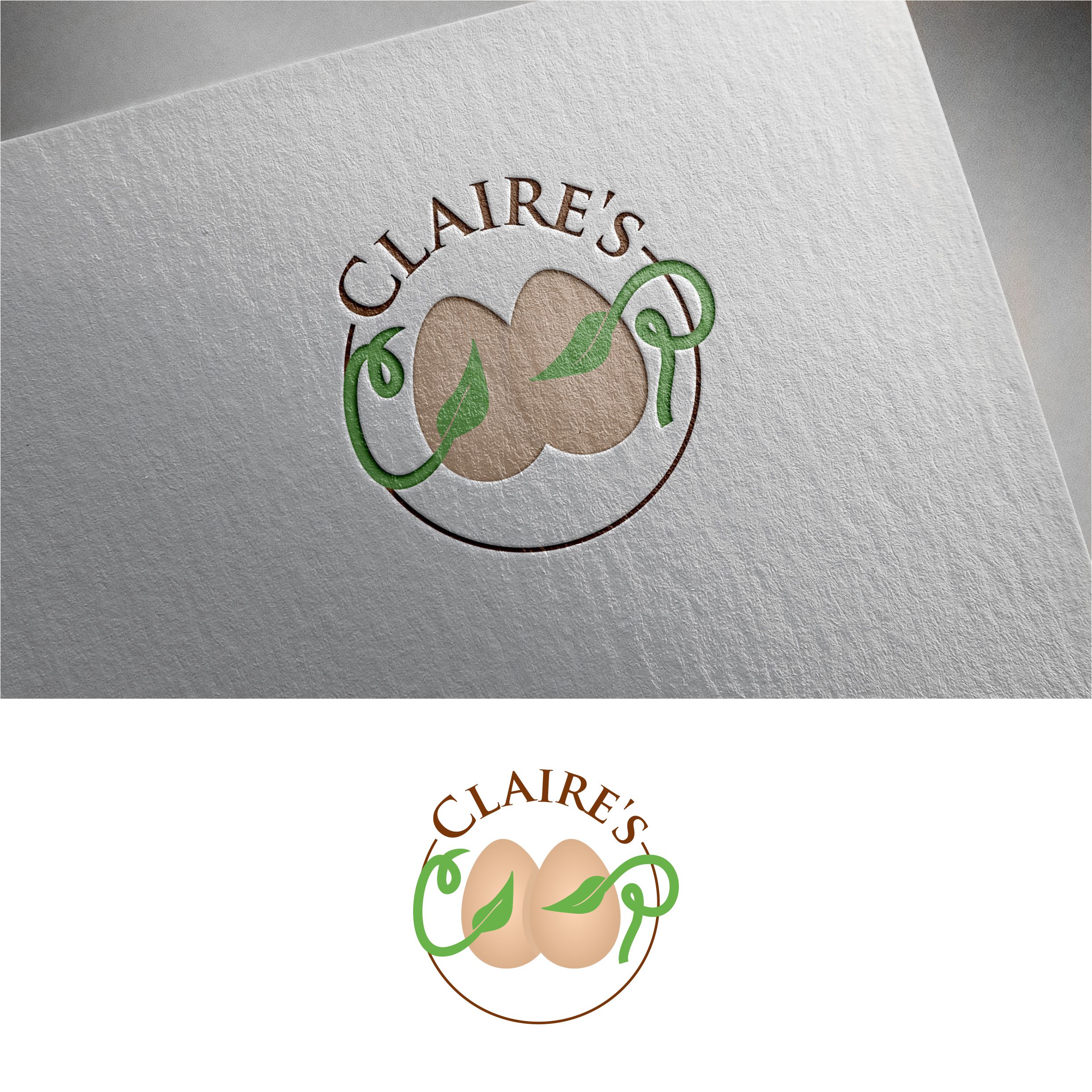 Logo Design by Jeferson HP for Claire's Coop | Design #26344304