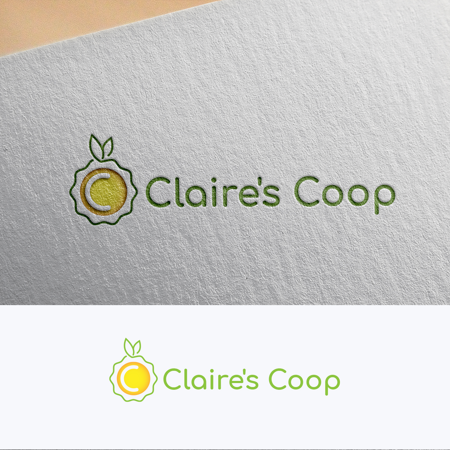 Logo Design by megamen for Claire's Coop | Design #26340177