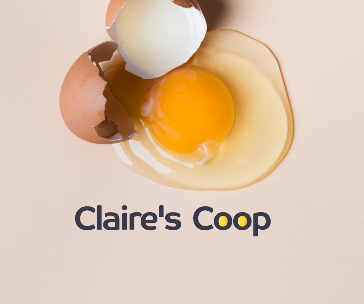 Logo Design by the.x for Claire's Coop | Design #26339738