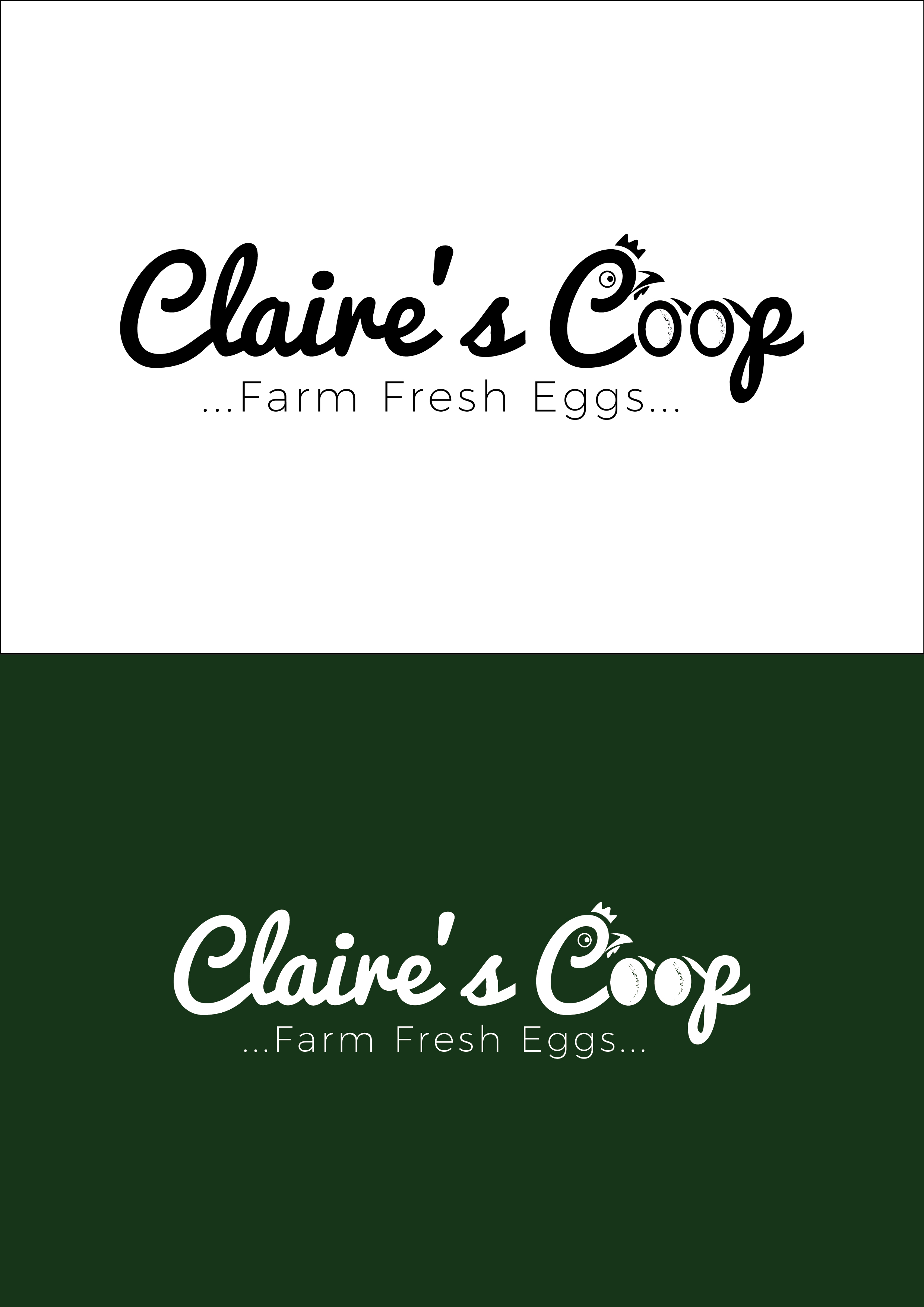 Logo Design by senthilgraphicschennai78 for Claire's Coop | Design #26339845