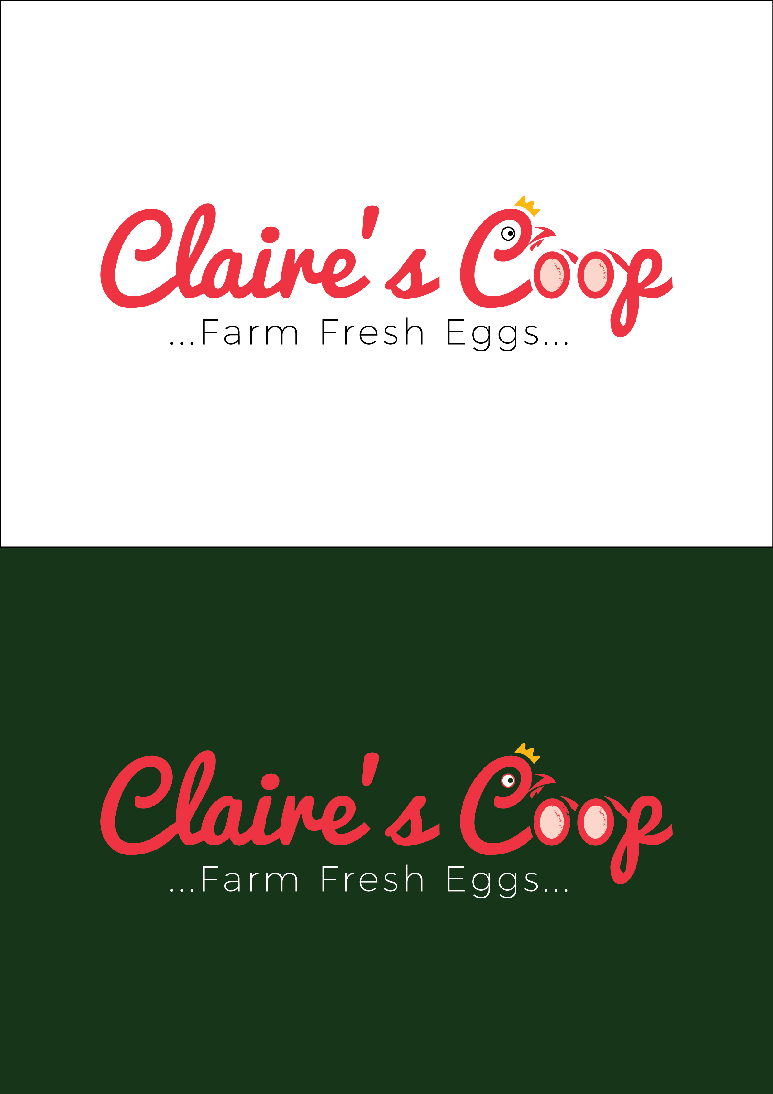 Diseño de Logo por senthilgraphicschennai78 para Claire's Coop | Diseño #26340140