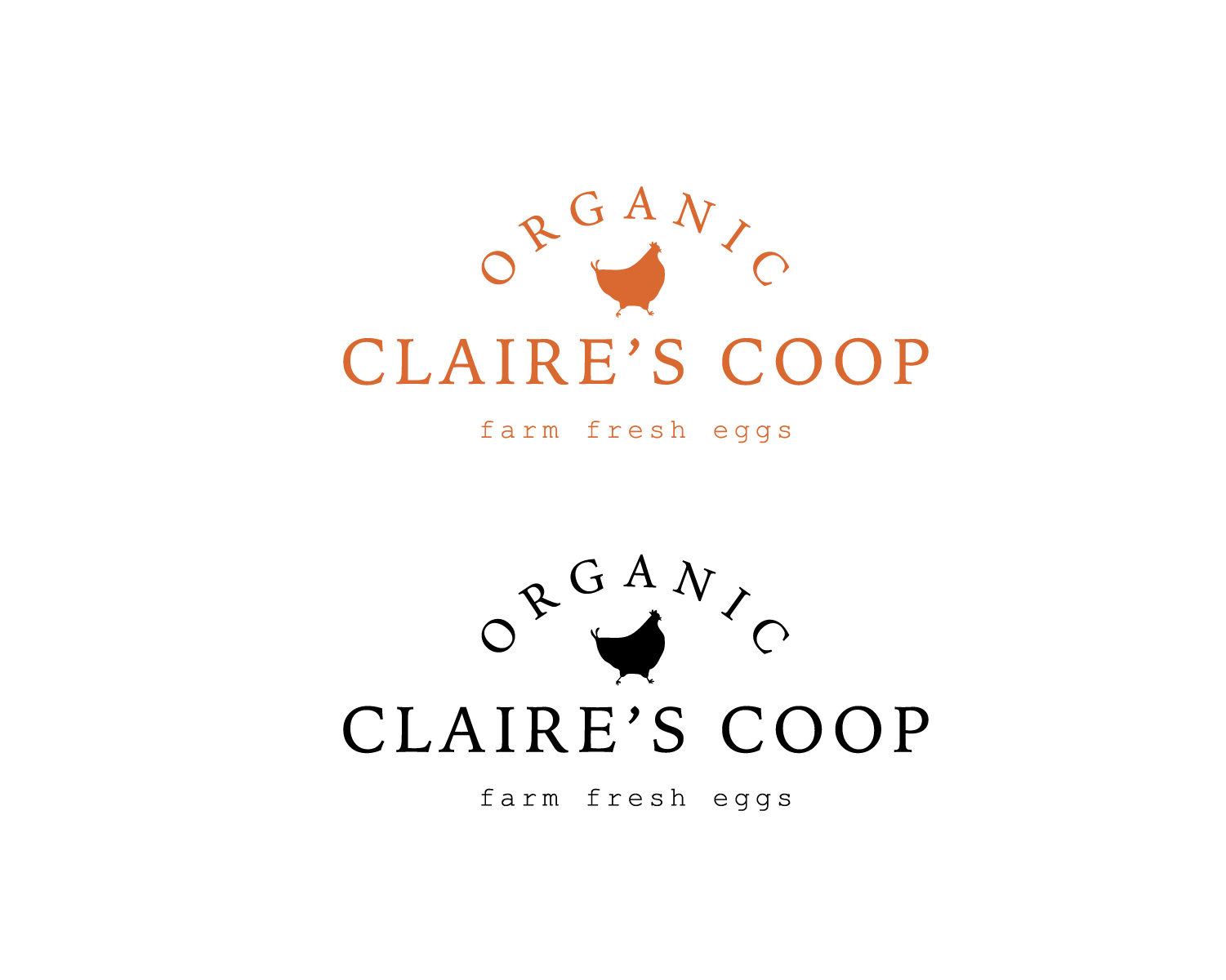 Logo Design by Kimh for Claire's Coop | Design #26340860