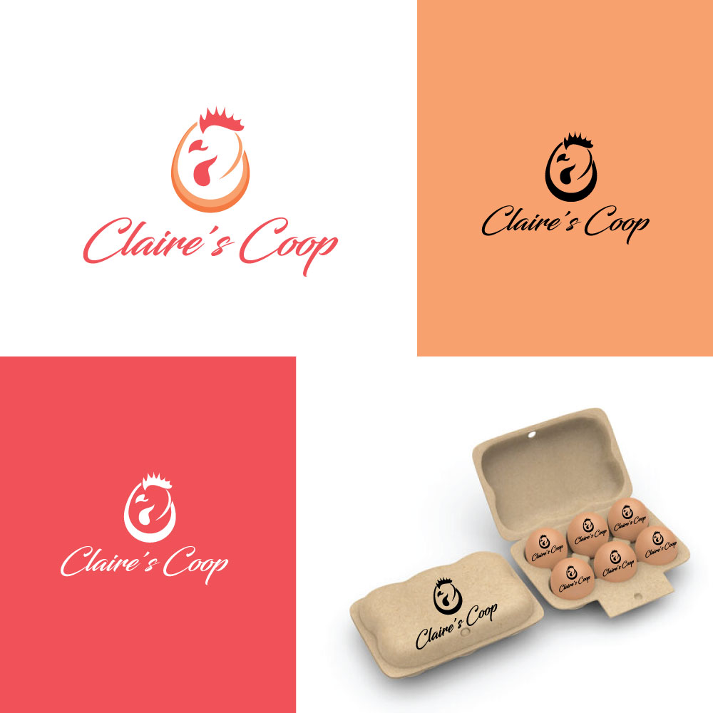 Diseño de Logo por CreativeFlows 2 para Claire's Coop | Diseño #26343293